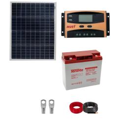 Kit Solar Portátil Autoinstalable 50W Mini Portátil