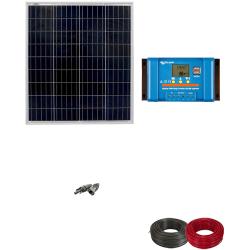 Kit Solar Portátil Autoinstalable 75W para Iluminación sin Batería Portátil