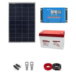 Kit Solar 100W con Batería