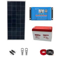 Kit Placa Solar 160W Camping con Batería