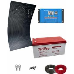 Kit Solar Aislada 200W para Fin de Semana con Batería
