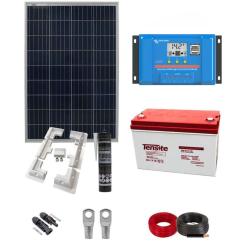 Kit Placa Solar Furgoneta 100W con batería
