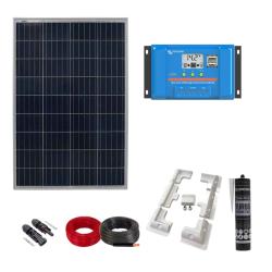 Kit Solar Camping 100W sin Batería con Estructura