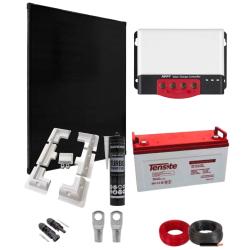 Kit Instalación Placa Solar Furgoneta 200W con batería