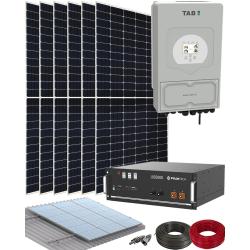 Kit Solar Aislada 3600W 48V con batería de Litio