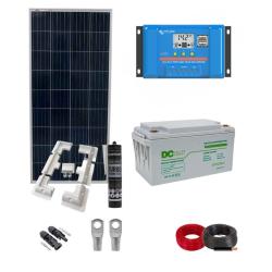 Kit Placa Solar Autocaravana 160W con batería DC Solar