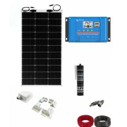 Kit Solar Autoinstalable con Panel Solar Flexible 200W para Furgoneta