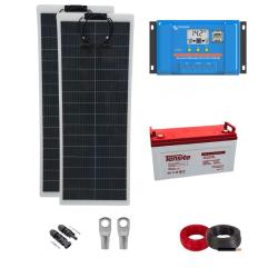 Kit con Placas Solares Autoinstalables 200W con Batería