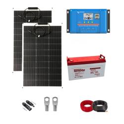 Kit con Placas Solares Autoinstalables 200W con Batería