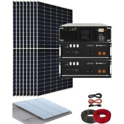 Kit Solar Aislada para Instalar Placas Solares 5500W 48V Suntaic con Baterías de Litio 10kWh