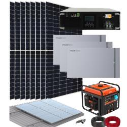 Kit Solar Casa de Campo 5000W 48V con Generador Genergy