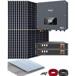 Kit Solar 5000W Azzurro con Baterías de Litio TAB 4,8kWh