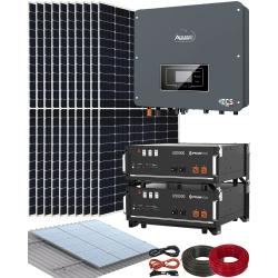 Kit Panel Solar 5000W Azzurro con 9,6kWh en Baterías de Litio