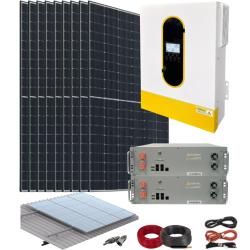 Kit Solar Aislada 5500W 48V Suntaic Lite con Baterías de Litio Suntaic 10kWh