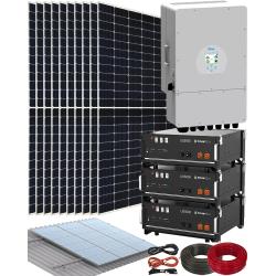 Kit Placa Solar Híbrido con Inversor Deye 5000W