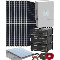 Kit Solar Híbrido para Instalación de Placas Solares con Inversor Deye 8000W