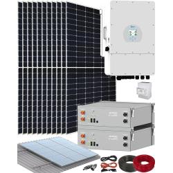 Kit para Instalación Placas Solares para Casa con Inversor Deye Trifásico 6000W