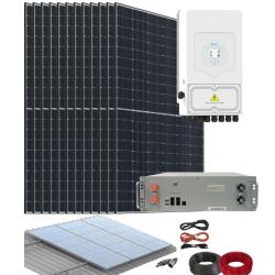 Kit Solar Híbrido Deye 6kW con Batería Litio Suntaic 5kWh
