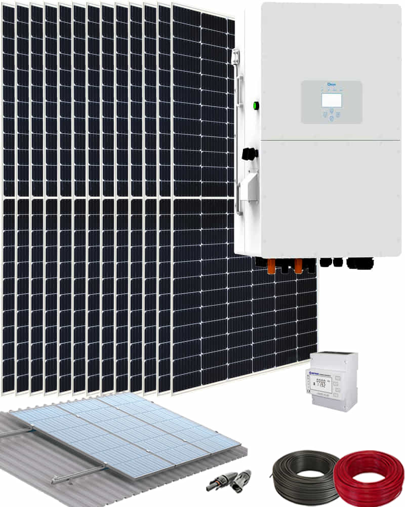 Kit Placa Solar con Inversor Deye 50000W