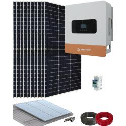 Kit Solar Autoconsumo Fotovoltaico para Instalación Placas Solares en Casa con Inversor Híbrido Suntaic STH6M-2/GEN 6000W