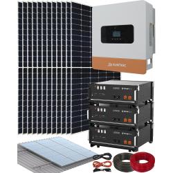 Kit Placas Solares en Casa con Inversor Híbrido Suntaic STH6M-2 6000W y 3 Baterías Litio 48V