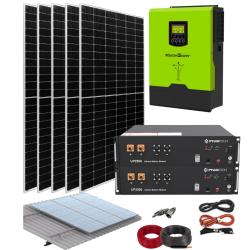 Kit Solar Litio 24V Pylontech 3000W 5,6kWh