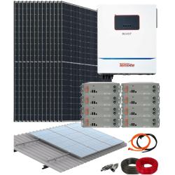Kit Solar Aislada 11000W 48V Tensite Beast con 8 baterías de litio