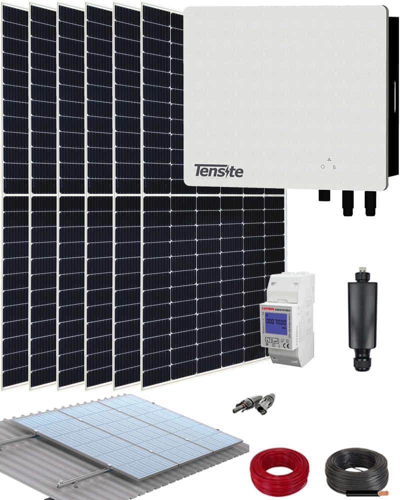 Kit Autoconsumo Solar Fotovoltaico Tensite 3kW 5500kWhaño