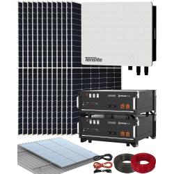 Kit Instalación de Placas Solares Híbrido Tensite 6kW 11000kWhaño