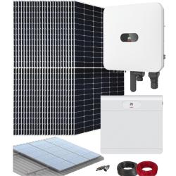 Kit Solar Híbrido Huawei 12kW MAP0 Trifásico con Batería Luna2000 7kWh E1