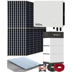 Kit Solar Híbrido Tensite 5kW con 10.65kWh Pylontech
