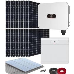 Kit Solar Híbrido Huawei 4,6kW LB0 Monofásico con Batería Luna2000 7kWh E1
