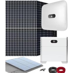 Kit Solar Híbrido Huawei 10kW M1 Trifásico con Batería Luna2000 5kWh E0