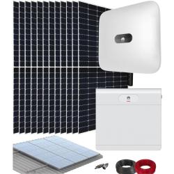 Kit Solar Híbrido Huawei 6kW M1 Trifásico con Batería Luna2000 7kWh E1