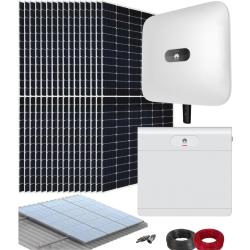 Kit Solar Híbrido Huawei 8kW M1 Trifásico con Batería Luna2000 7kWh E1