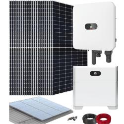 Kit Solar Híbrido Huawei 12kW MAP0 Trifásico con Batería Luna2000 5kWh E0