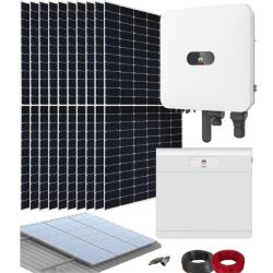 Kit Solar Híbrido Huawei 5kW MAP0 Trifásico con Batería Luna2000 7kWh E1