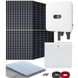 Kit Solar Híbrido Huawei 8kW MAP0 Trifásico con Batería Luna2000 7kWh E1