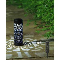 Pack 6uds Luces Solares de Exterior