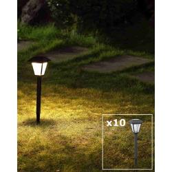 Pack 10uds Farolas Solares Exterior