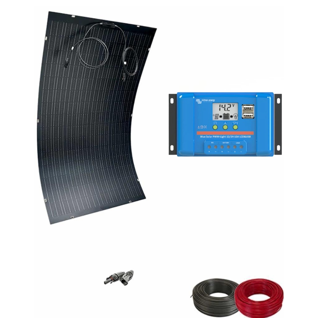 Kit Placa Solar Flexible Camper 12V 750Whdia