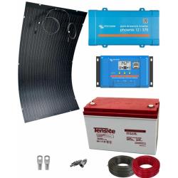 Kit Panel Solar 300W 12V 1000Whdia con batería AGM