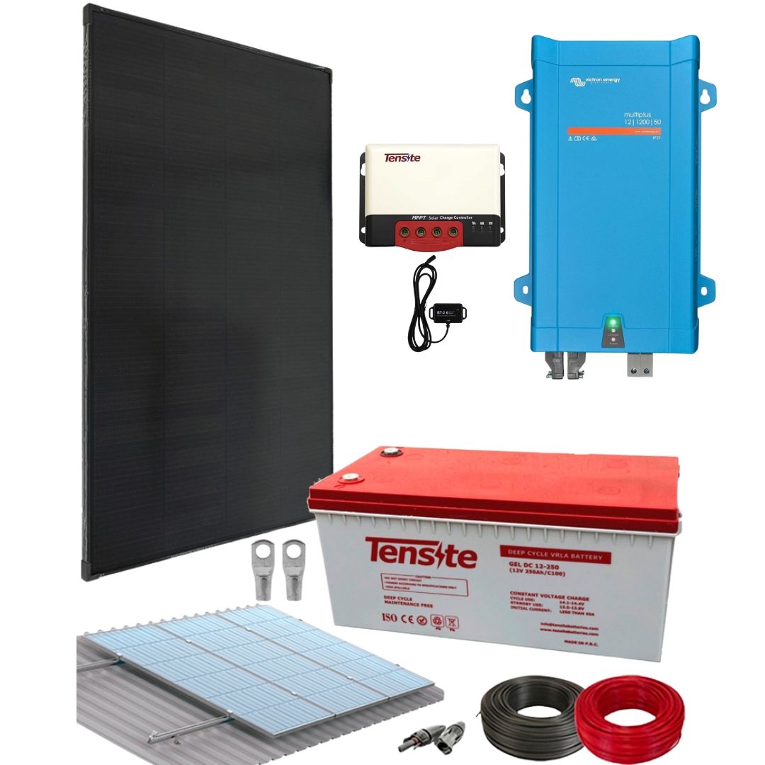 Kit Panel Solar 400W 12V 1000Whdia