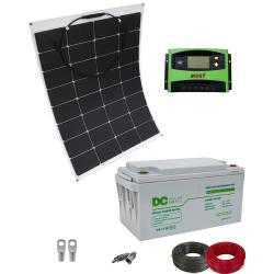 Kit Placa Solar Furgoneta Flexible 12V 500Whdia