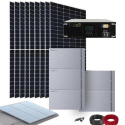 Kit Solar Vivienda Unifamiliar Aislada 5000W 48V 30kWhdia
