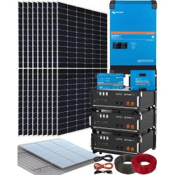 Kit Solar Aislada Victron 5000W 48V 25000Whdia