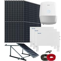 Kit Autoconsumo Híbrido Trifásico 6kW Hoymiles con Litio 15kWh Hoymiles - Inclinada