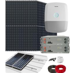 Kit Autoconsumo Híbrido Trifásico 8kW Hoymiles con Litio 15kWh Suntaic - Chapa