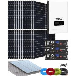 Kit Solar Aislada Tensite 14p 5200W 48V con 3xDC - Chapa
