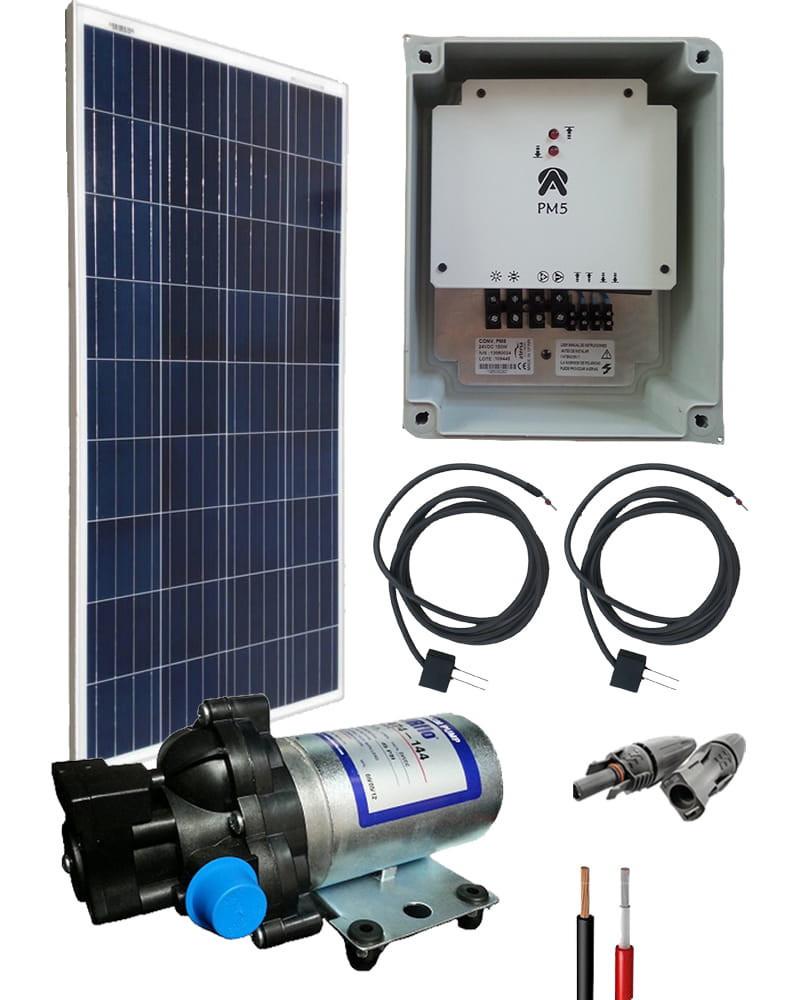 Kit Bomba de Agua Solar 12V Uso Intermitente